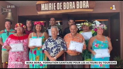 Bora bora , formation sanitaire pour les acteurs du tourisme