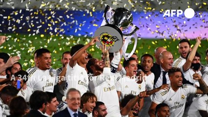 Real Madrid clinches 34th La Liga title with game to spare