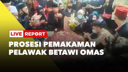 LIVE REPORT: Prosesi Pemakaman Pelawak Betawi Omas