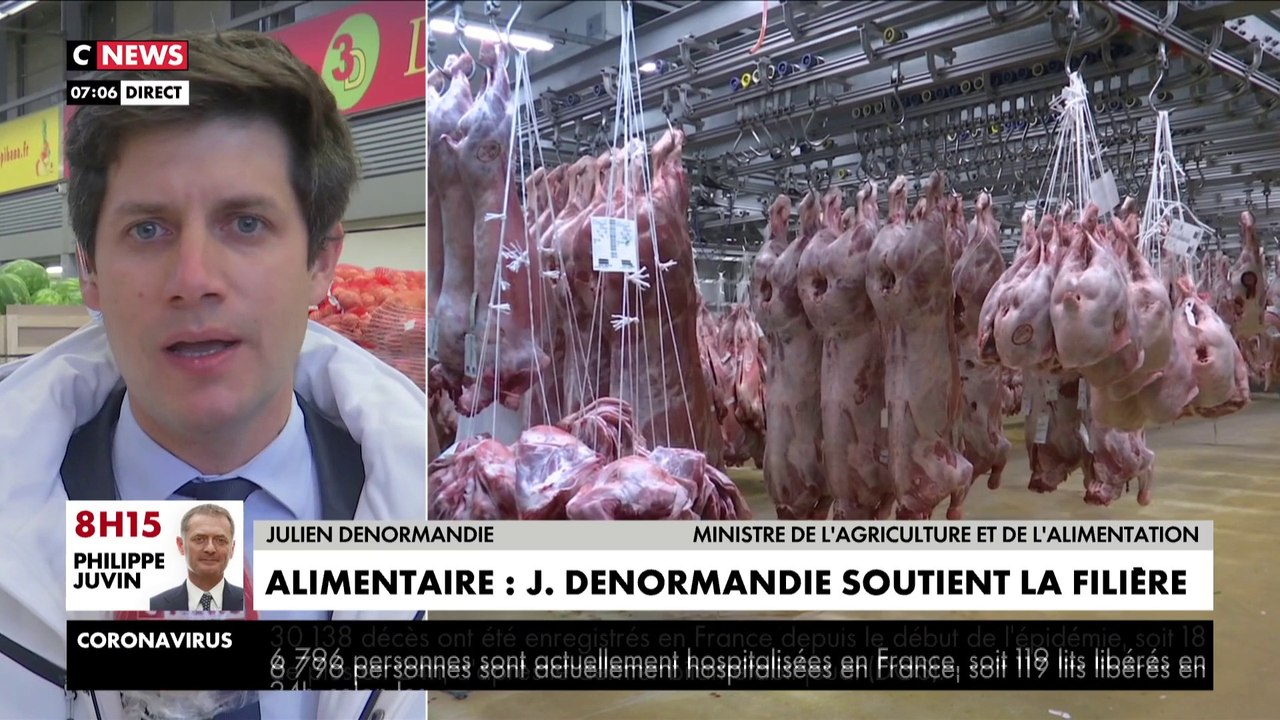 Julien Denormandie, ministre de l’Agriculture et de l’Alimentation :  «Il faut acheter de l’alimentation française» #LaMatinale