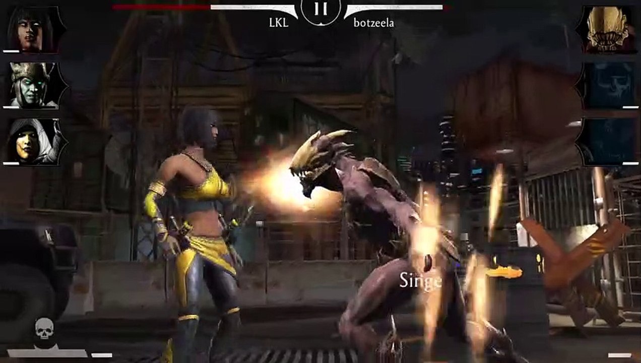 Mk Fight II Outworld Character Fight #LkL