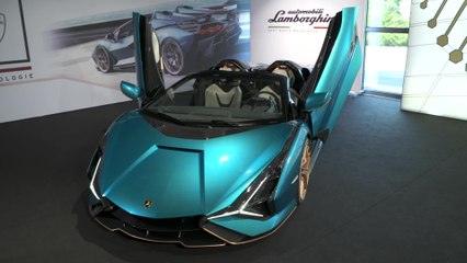 La Lamborghini Sián Roadster - Progettata per il futuro