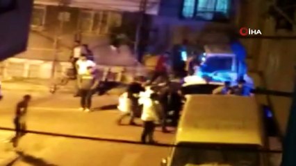 Yol verme kavgasında sokak savaş alanına döndü