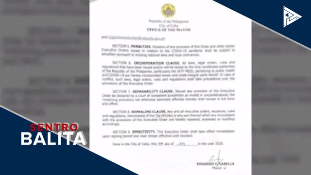 Mall managers sa Cebu City, pinulong ni Mayor Edgar Labella