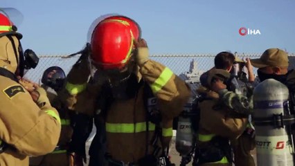 - ABD’de savaş gemisindeki yangın söndürüldü