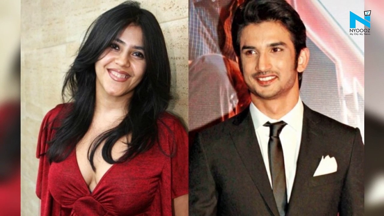 Ekta Kapoor announces fund for mental health awareness in memory of Sushant Singh Rajput
