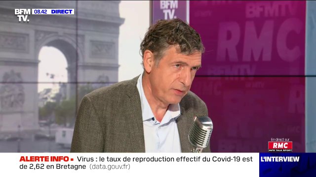 Éric Caumes, chef du service des maladies infectieuses à la Pitié-Salpétrière: Dans les lieux clos où on ne peut pas ventiler, il faut porter le masque