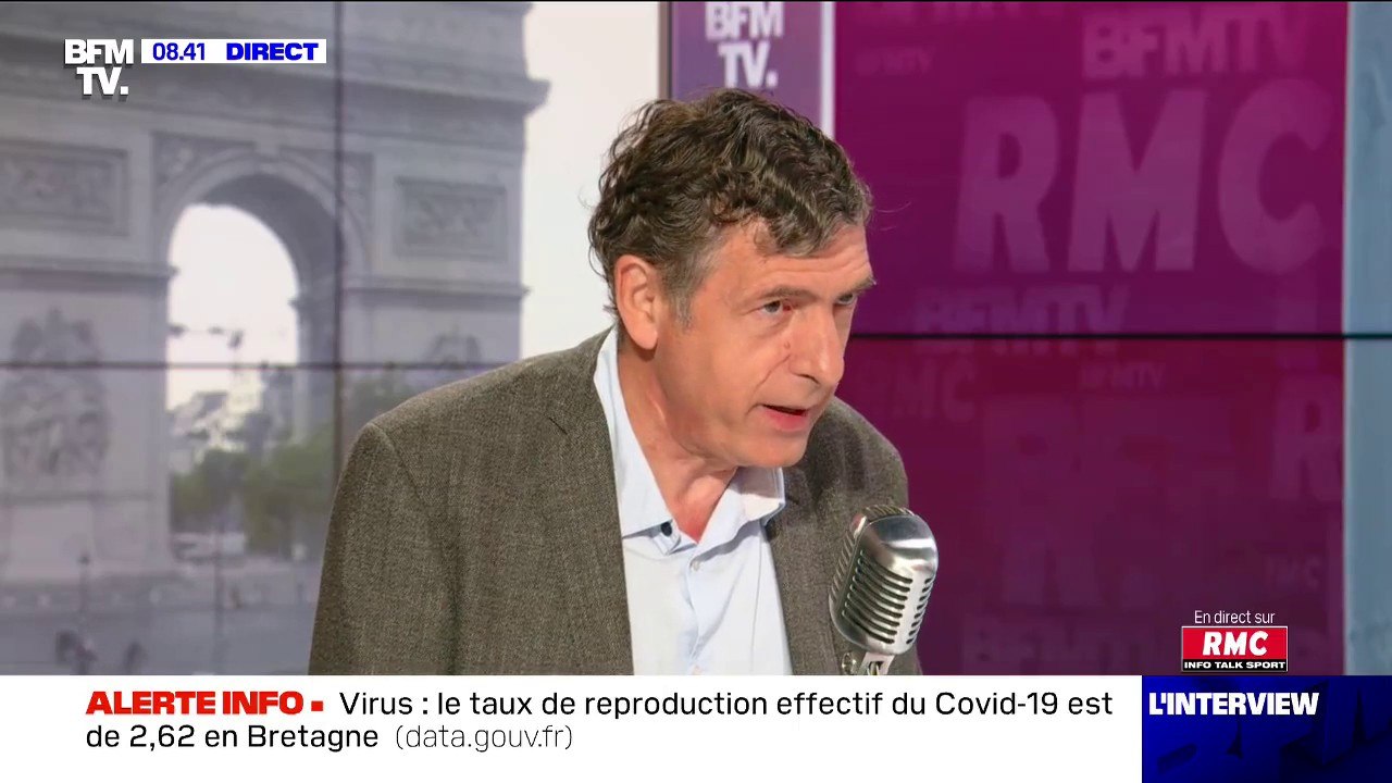 Eric Caumes, infectiologue à la Pitié-Salpêtrière: "On manque d'infirmières (...) Je ne peux pas tester les gens qui viennent me consulter"