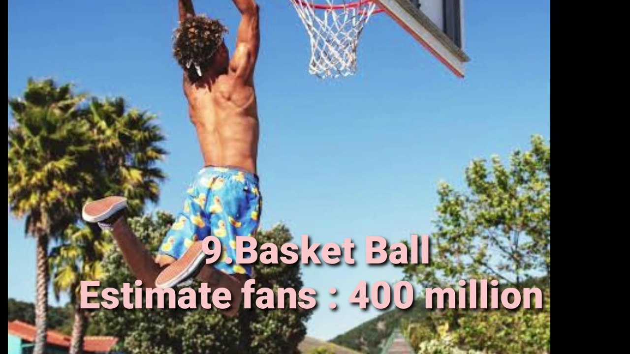 TOP 10 LIST OF THE WORLD'S MOST POPULAR SPORTS