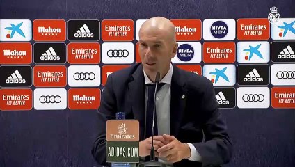 Zidane: «Ganar la Liga española es la hostia»