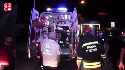 Otomobil, ambulansa çarptı: 1 ölü, 6 yaralı