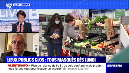 Lieux publics clos: tous masqués dès lundi (2) - 17/07