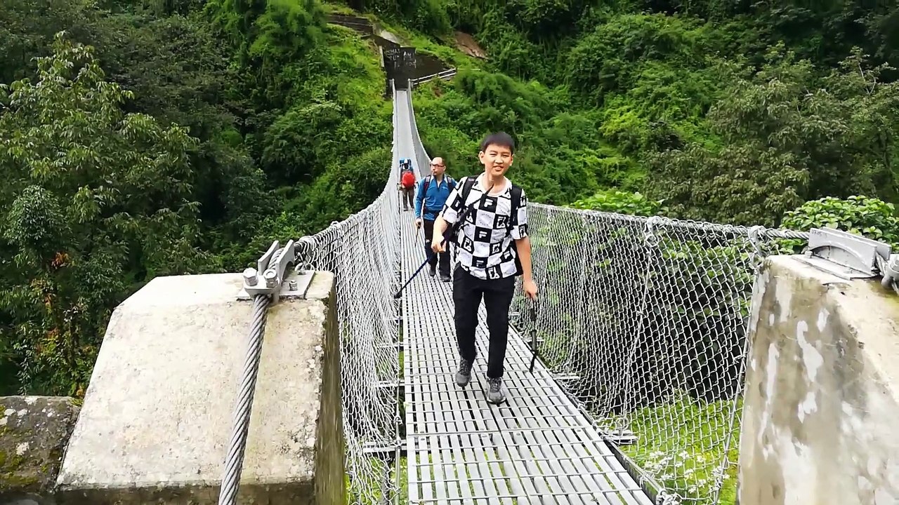 trekking on mountation wonderful views