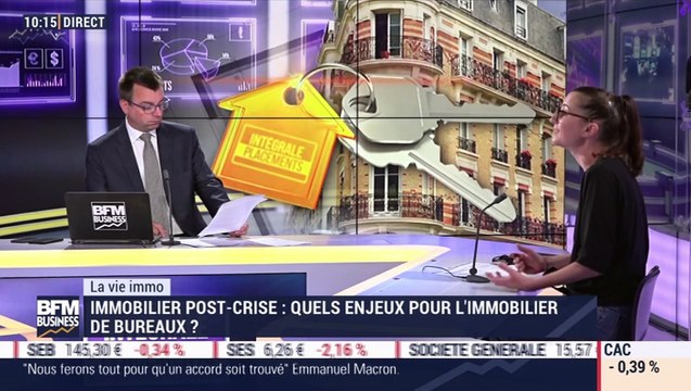 Marie Coeurderoy: Immobilier post-crise, quels enjeux pour l'immobilier de bureaux ? - 17/07