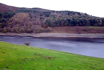 Ladybower reservoir near the Derwent Valley, Derbyshire Peak District