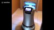 Room service of the future! Robot bring items to hotel guests in San Diego