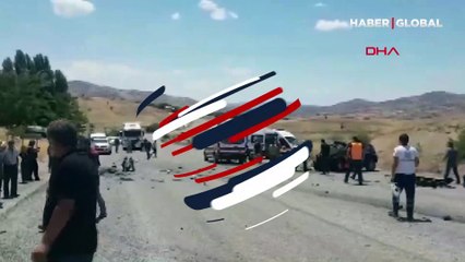 Tunceli'de servis midibüsü devrildi! Yaralılar var