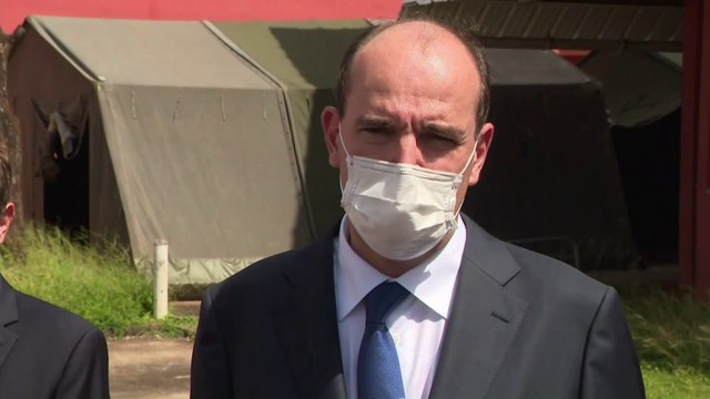 Jean Castex en Guyane : déclaration depuis le centre hospitalier Andrée-Rosemon