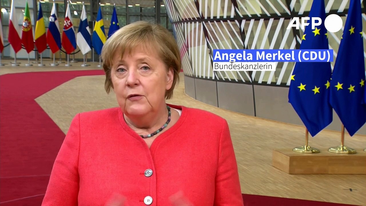 EU-Gipfel: Merkel erwartet "sehr schwere Verhandlungen"