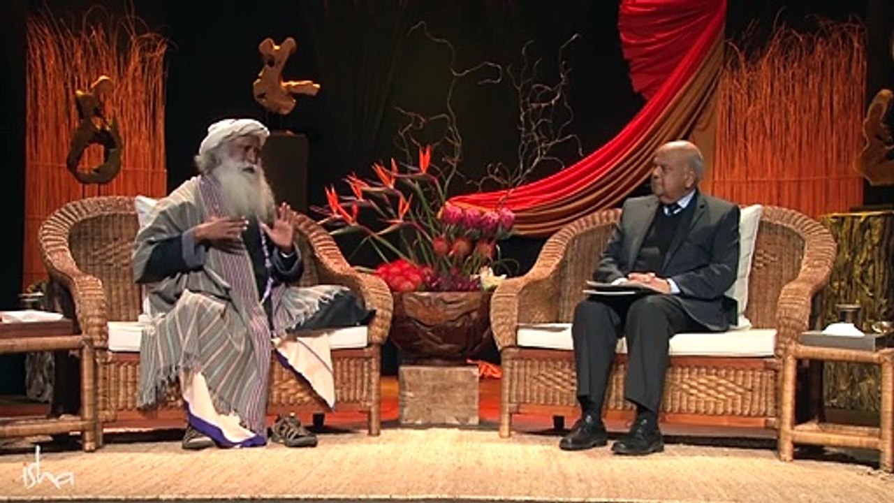 Is Yoga a Solution for Discrimination Mr. Pravin Gordhan with Sadhguru