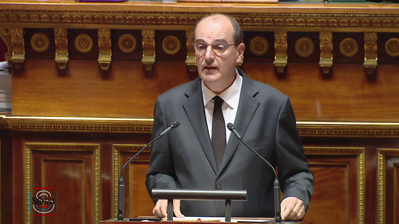 La déclaration de politique générale au Sénat du Premier ministre, Jean Castex
