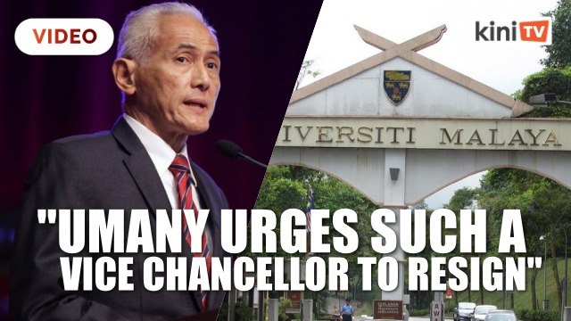 Umany calls for UM vice-chancellor to resign