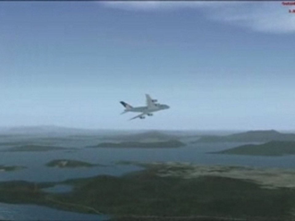 A380 Air canada sur FSX