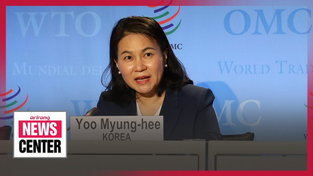 Seoul's trade minister stresses she's most suitable for WTO reform
