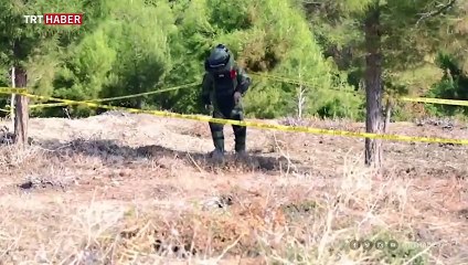 Çanakkale Savaşları'ndan kaldığı değerlendirilen top mermisi imha edildi