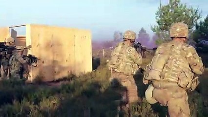 US 1st Armored Brigade Combat Team • Platoon Live Fire