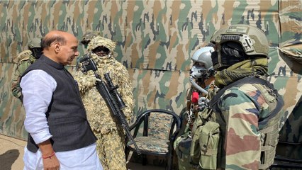 No power can touch even an inch of India's land: Rajnath