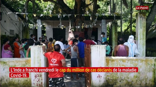 Covid-19 : l'Inde franchit le cap du million de cas recensés