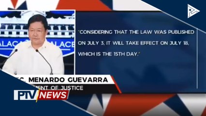 DOJ: Anti-Terrorism Law, iiral na bukas