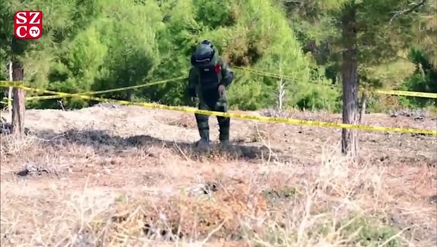 Çanakkale savaşından kalma top mermisi imha edildi