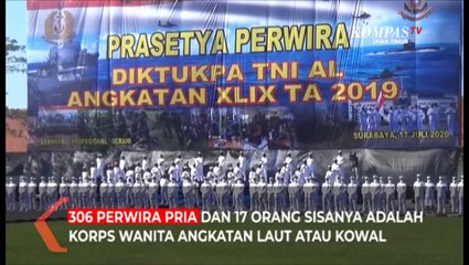 Download Video: KSAL Lantik Perwira TNI AL di Surabaya