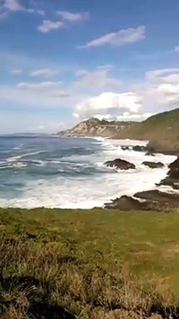⁣Virtual Walking Tour of Spain's Wild Atlantic Coast: Cangas, Galicia