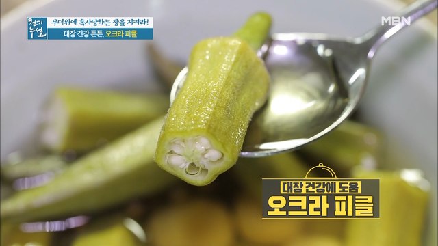 대장 건강 튼튼! [오크라 피클]
