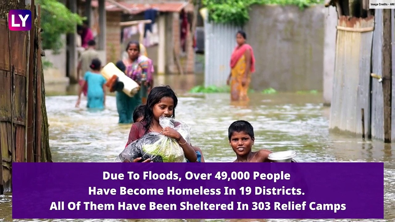 Assam Floods: Death Toll Rises To 71, Over 49,000 People Become Homeless In 19 Districts