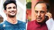 Subramanian Swamy Hints At A Conspiracy In Sushant Singh Rajput Case