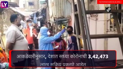 Coronavirus In India: भारतात कोरोना रुग्णांचा आकडा १ कोटींच्या वर; आतापर्यंत २५ हजारांच्या वर मृत्यु