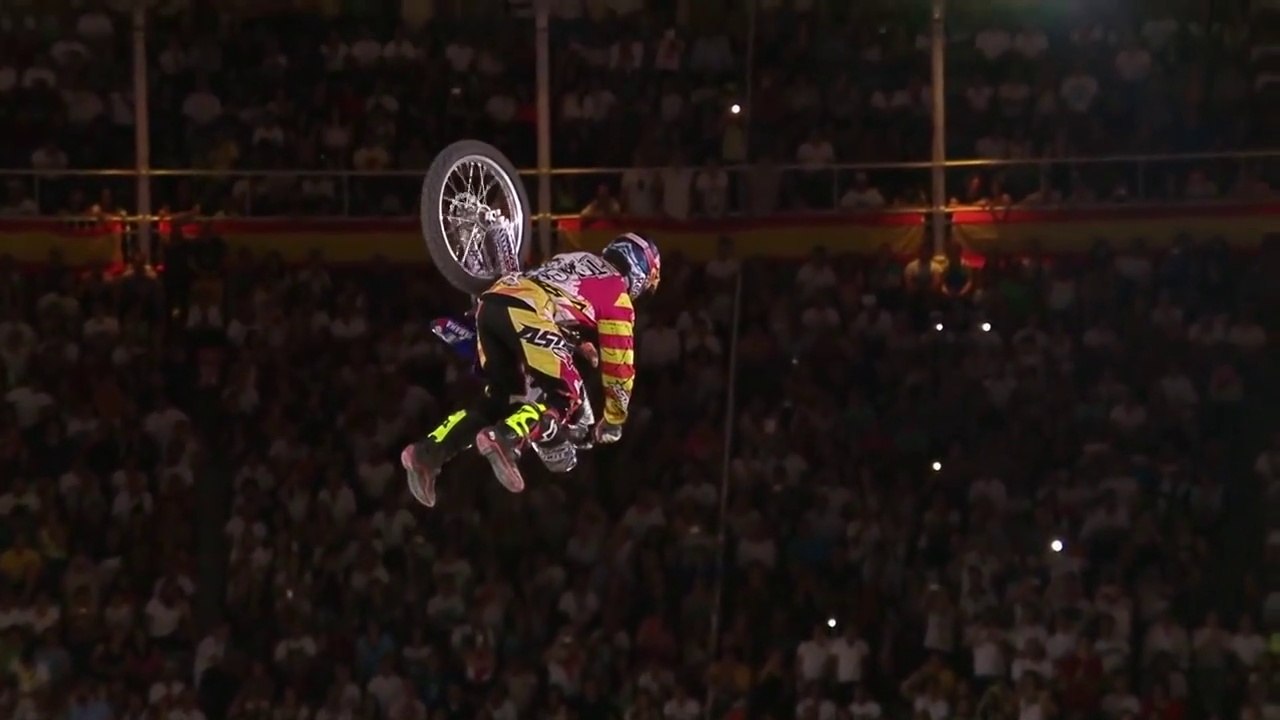 Crazy Bike Stunt Flip_ Madrid _
