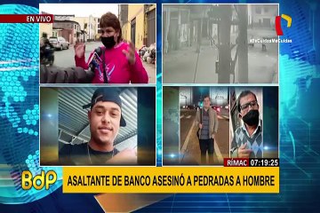 Rímac: familiares de asesinado en Día del Padre amenazan con matar a sopechoso si sale libre