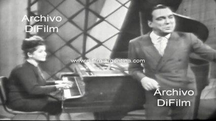 Programa televisivo El show de la alegria con Hector Coire 1963