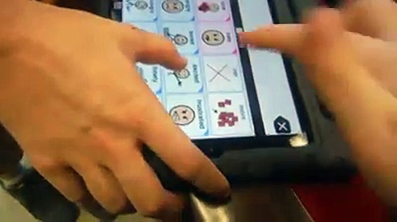 Using Proloquo2go to express feelings