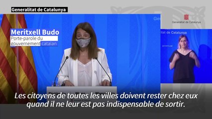 Reprise de l'épidémie de Covid-19: les Barcelonais appelés à "rester chez eux"