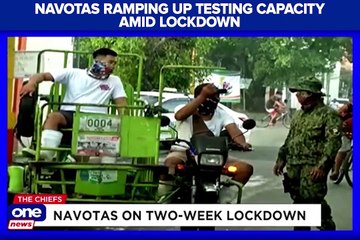 Navotas mayor says city capable of 500 tests soon as lockdown commences