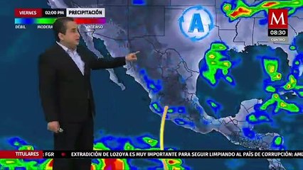 El clima para hoy 17 de julio, Abimael Salas