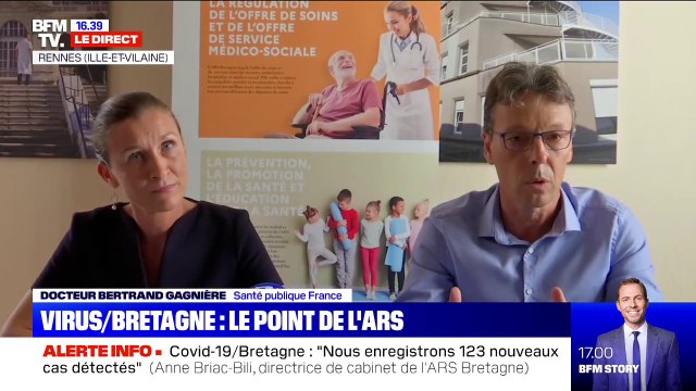 Santé publique France sur l'épidémie de coronavirus en Bretagne: Pour le moment, on n'a pas de signal fort inquiétant