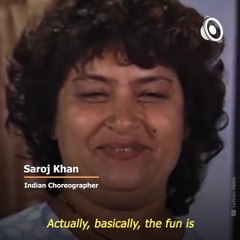 Watch: Late Saroj Khan talks about choreographing Bollywood superstars