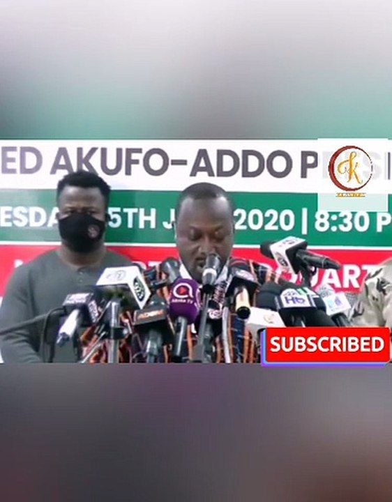 NDC YOUTH PRESS CONFRENCE ON NEW VOTER REGISTRATION EXCERCISE IN ACCRA.